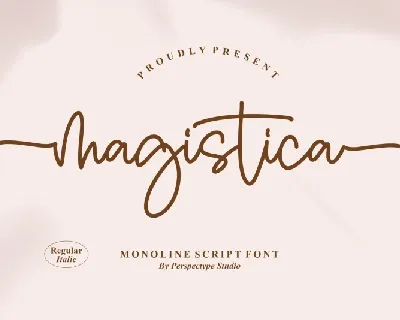 Magistica font