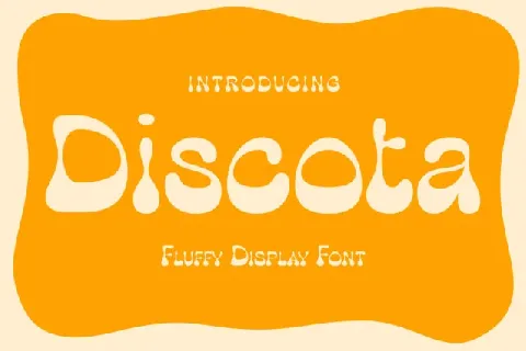 Discota Display font