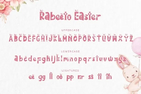 Rabeeto Easter font