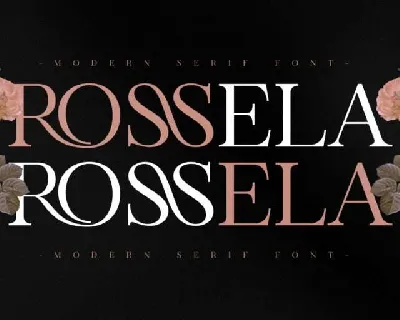 Rossela font