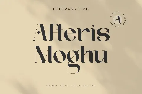 Afteris Moghu font