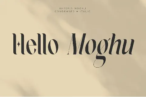 Afteris Moghu font
