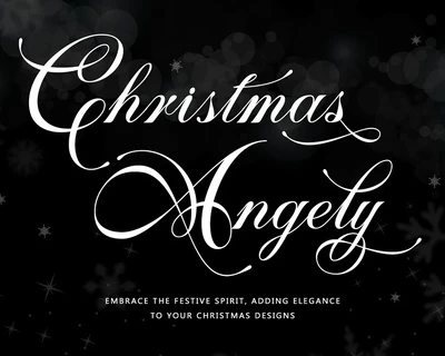 Christmas Angely font