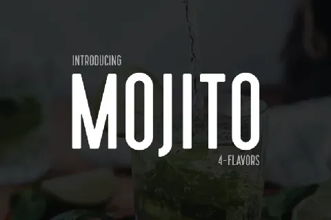 Mojito font