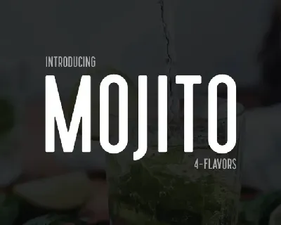 Mojito font