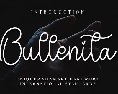 Bullenita Handwritten font