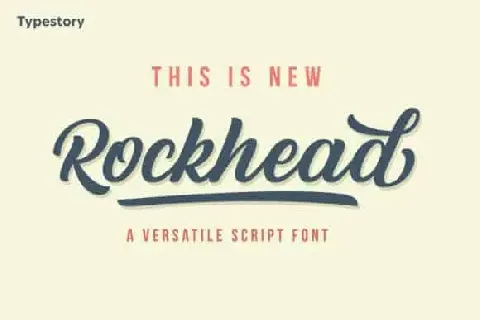 Rockhead Script font