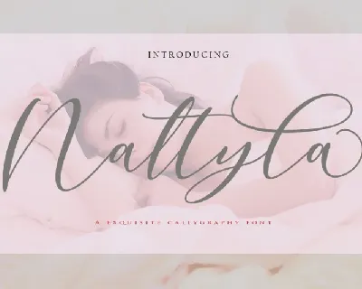 Nattyla Calligraphy font
