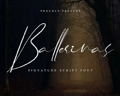 Ballerinas Demo font