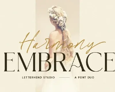 Harmony Embrace Duo font