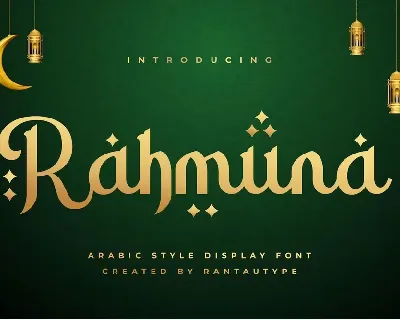 Rahmuna font