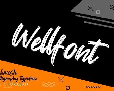 Wellfont Brush