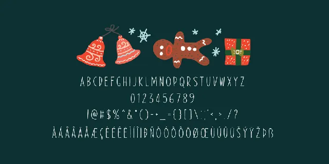 Our Happy Holiday font