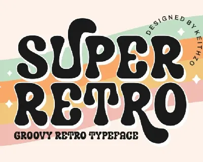 Super Retro font