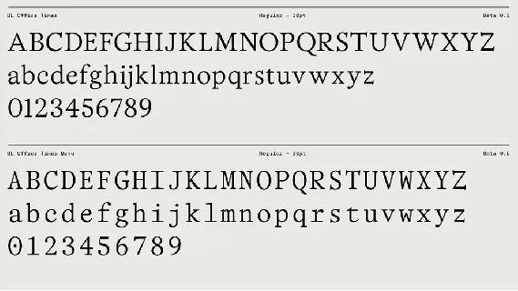 Office Times Family font