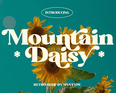 Mountain Daisy font