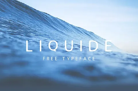 Liquide Typeface font