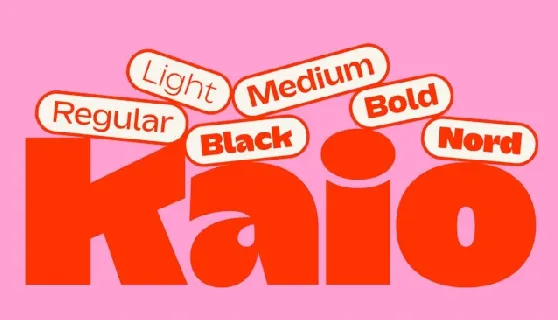 Kaio Family font