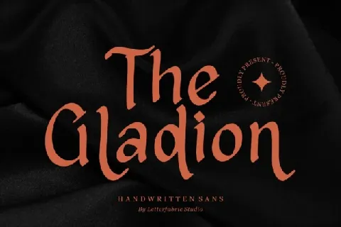 The Gladion font