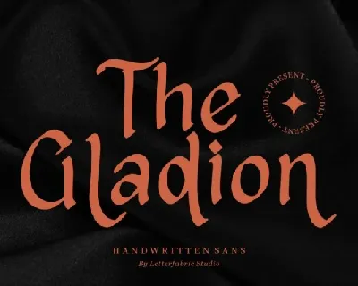 The Gladion font