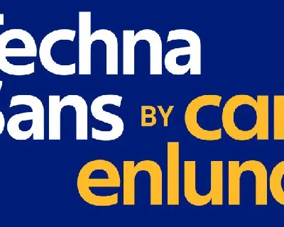 Techna Sans Serif font