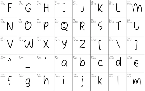 Chamylla font