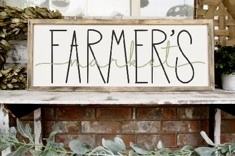 Farmhouse Greatness font