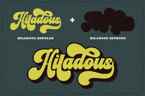 Hiladous font