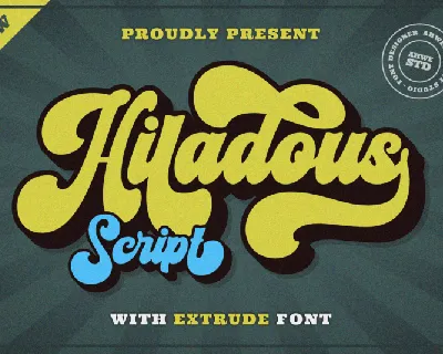 Hiladous font