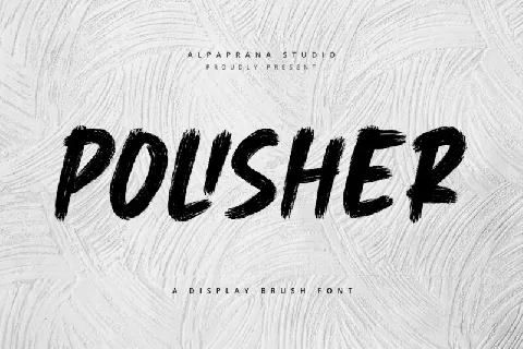 Polisher font