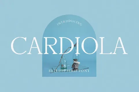 Cardiola font