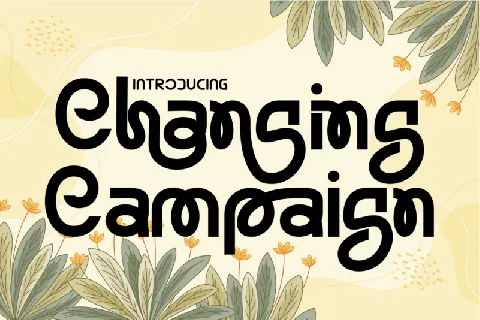 Changing Campaign font