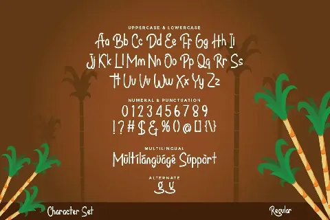 Bandrek Demo font