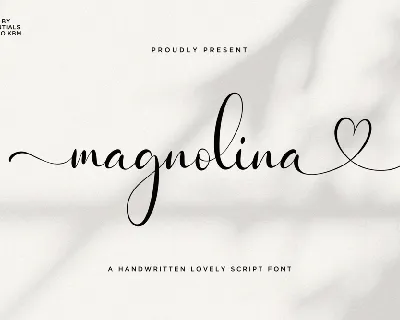 Magnolina font