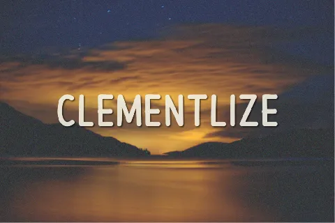 Clementlize font