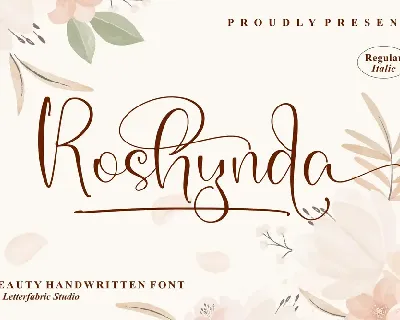 Roshynda font
