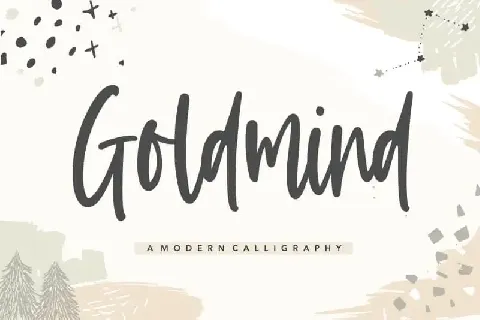 Goldmind Modern Calligraphy font