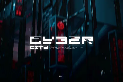 Cyber City font