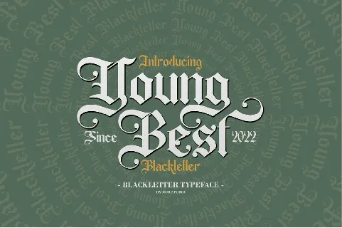 Young Best font