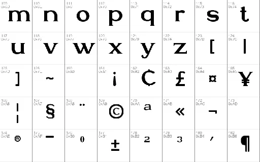 Reilova font