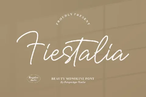 Fiestalia font