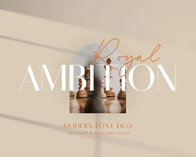 Royal Ambition Duo font