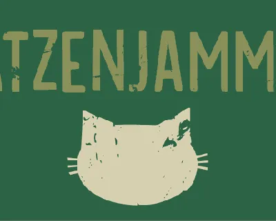 DK Katzenjammer font