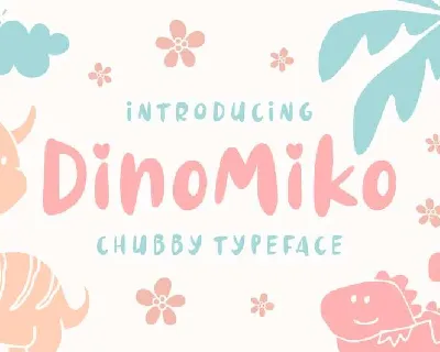 Dinomiko font