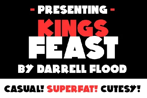 Kings Feast Free font