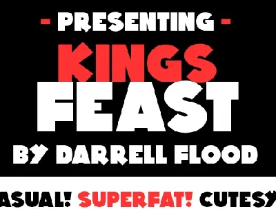 Kings Feast Free font