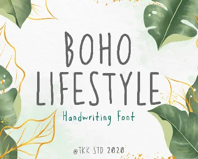 Boho Lifestyle font