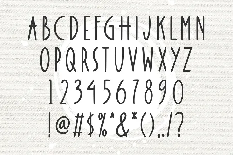 Mailhome font