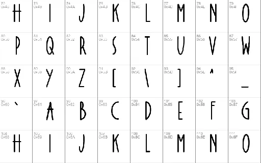 Mailhome font