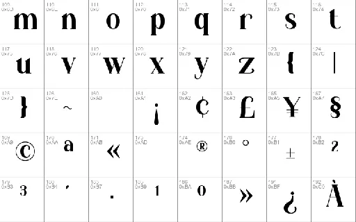 Borisna font